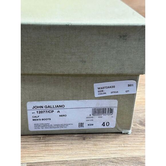 JOHN GALLIANO Boot Ankle Chelsea Men - Picture 5 of 5